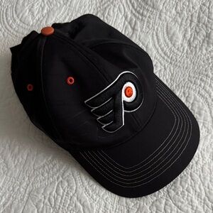 Philadelphia Flyers Black and Orange Adjustable Baseball Cap